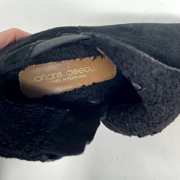 Andre Assous Women's Sanaa Ankle Boots - Black - Size 9 - Picture 7 of 9